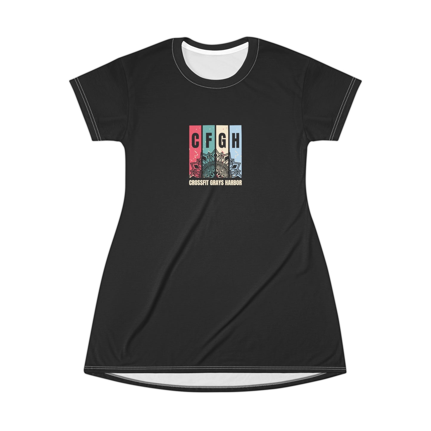 T-Shirt Dress (AOP)