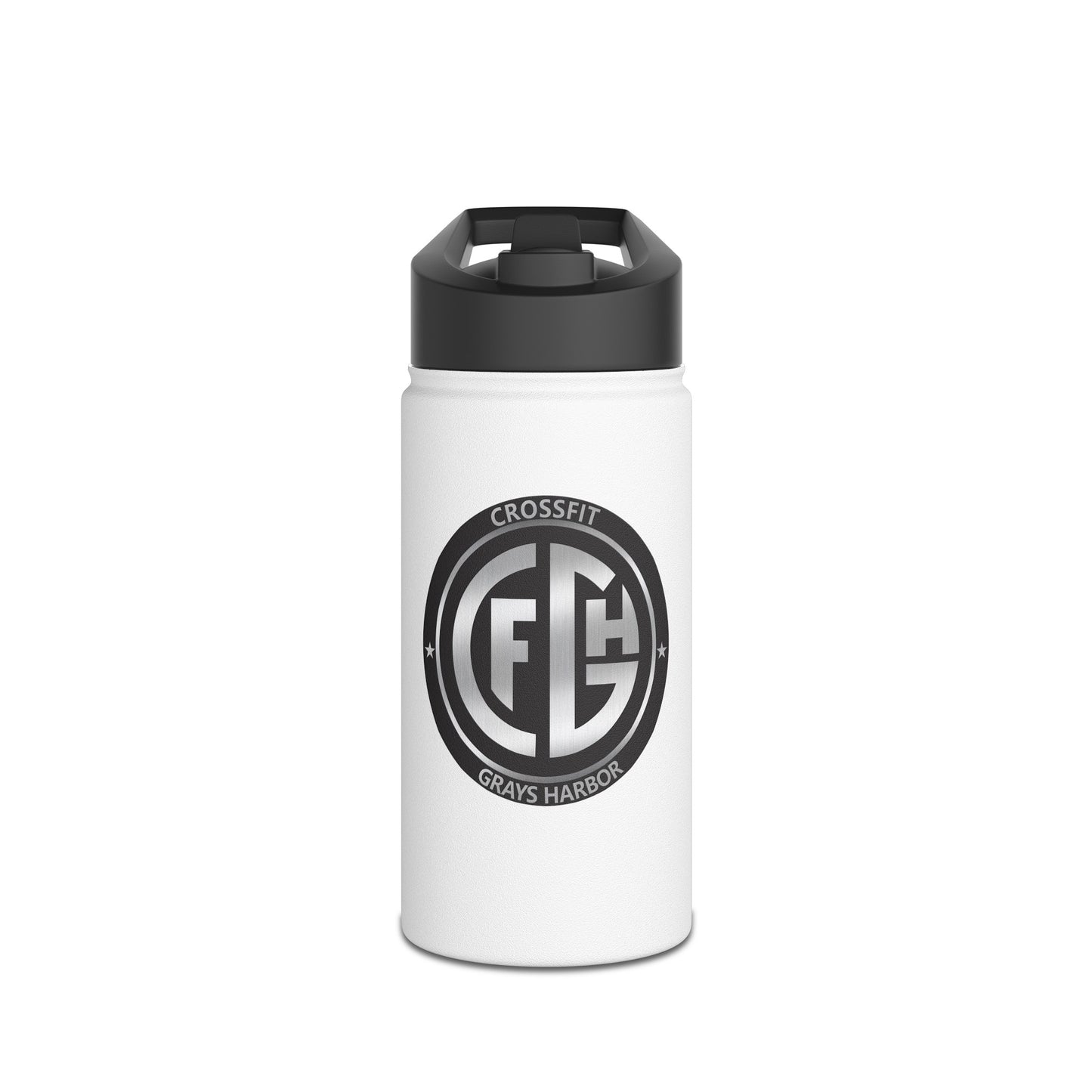 Stainless Steel Water Bottle, Standard Lid